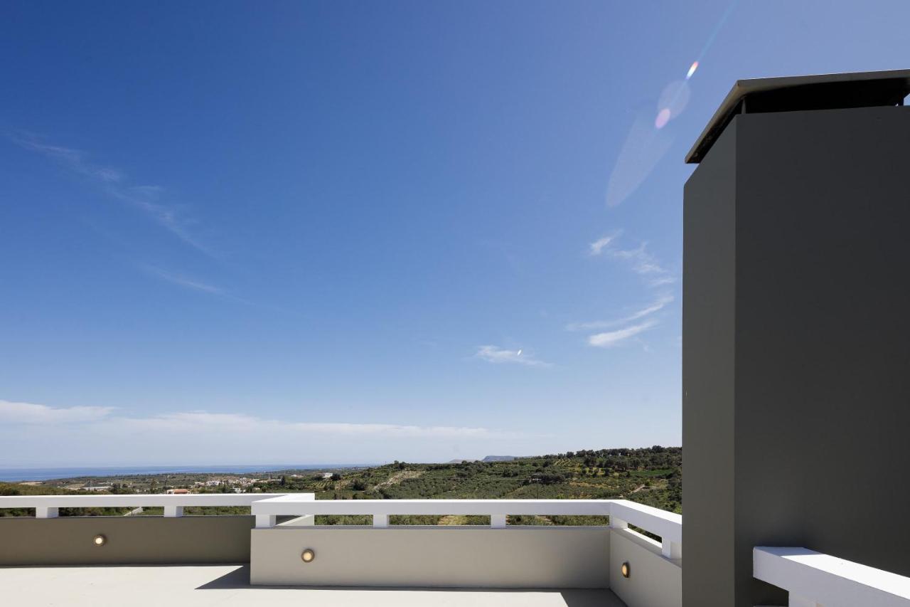 Rizes Villa With Jacuzzi & Heated Pool Agia Triada Exteriör bild